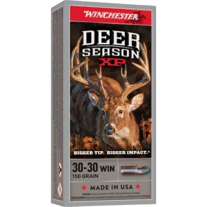 Winchester Deer Season XP 30-30 Winchester Ammo 150 Grain Winchester Extreme Point Polymer Tip 200rounds15 - Polymer80 Depot