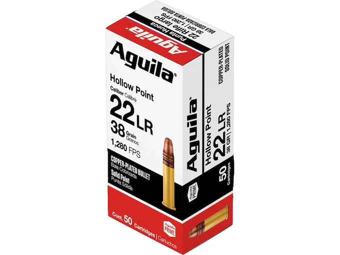 Real Aguila Super Extra High Velocity 22LR Ammo 38 Grain Plated Hollow Point Real Aguila Super Extra High Velocity 22LR Ammo 38 Grain Plated Hollow Point - Glock Switches - Polymer80 Depot