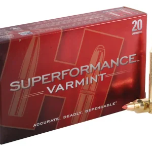 Hornady Superformance Varmint 204 Ruger Ammo 40 Grain Hornady V-Max Polymer Tip 500rounds - Fast Ship - Polymer80 Depot