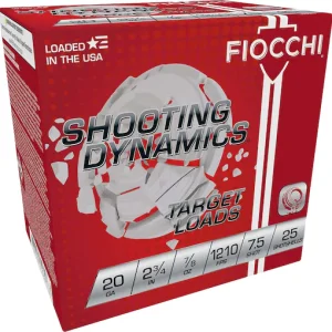 Authentic Fiocchi Shooting Dynamics 20 Gauge Ammo 250rounds - Polymer80 Depot