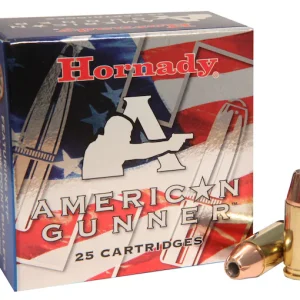 In Stock: Hornady American Gunner 9mm Luger +P Ammo 124 Grain Hornady XTP Jacketed Hollow Point  500 rounds - Polymer80 Depot